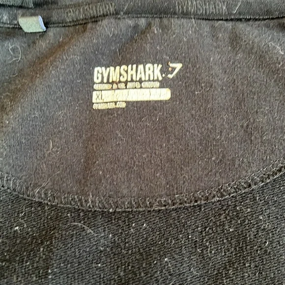 Gymshark Hoodie Black XL  zip front  Unisex - Picture 6 of 10